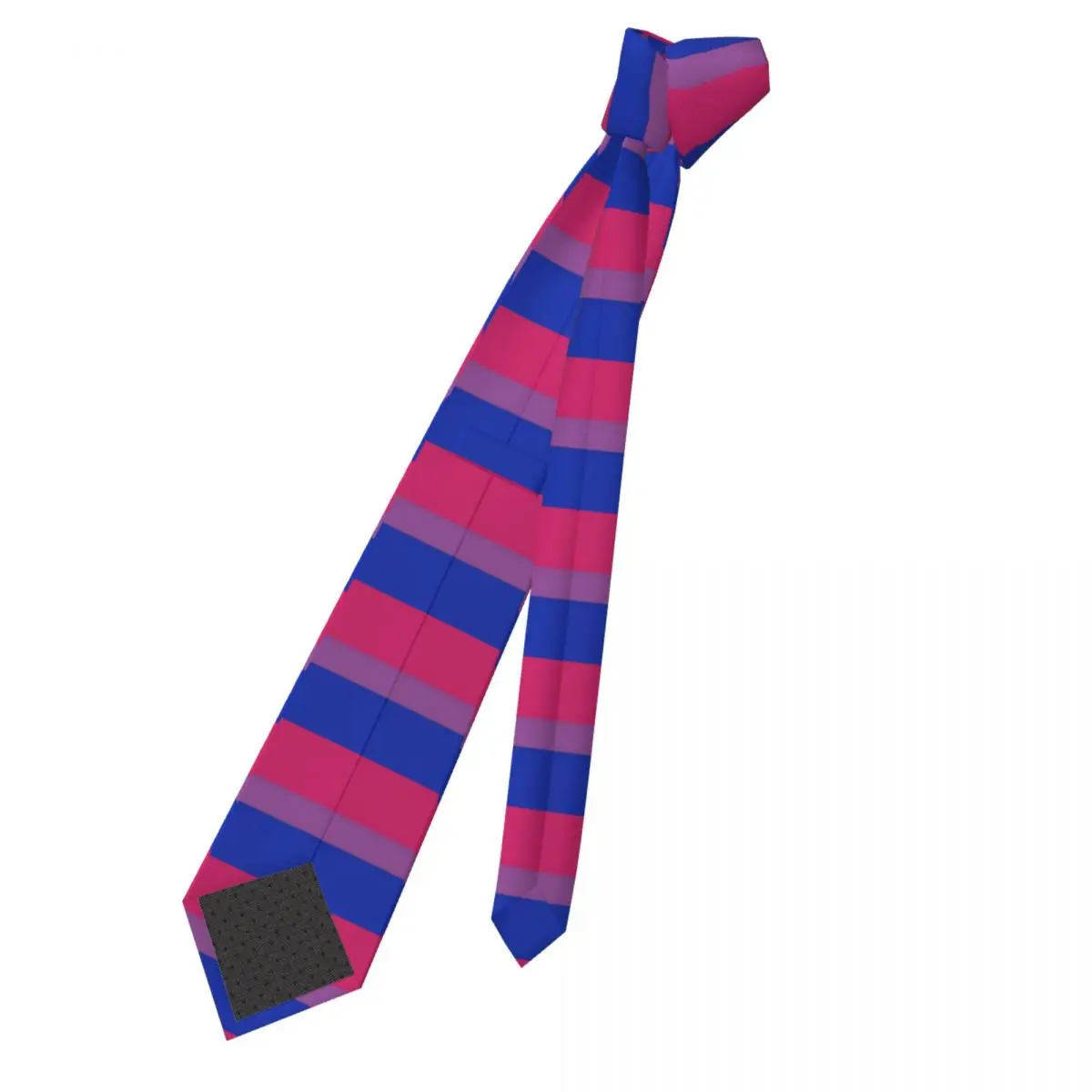 Bisexual Pride Flag Tie For Men Women Necktie Tie Clothing Accessories