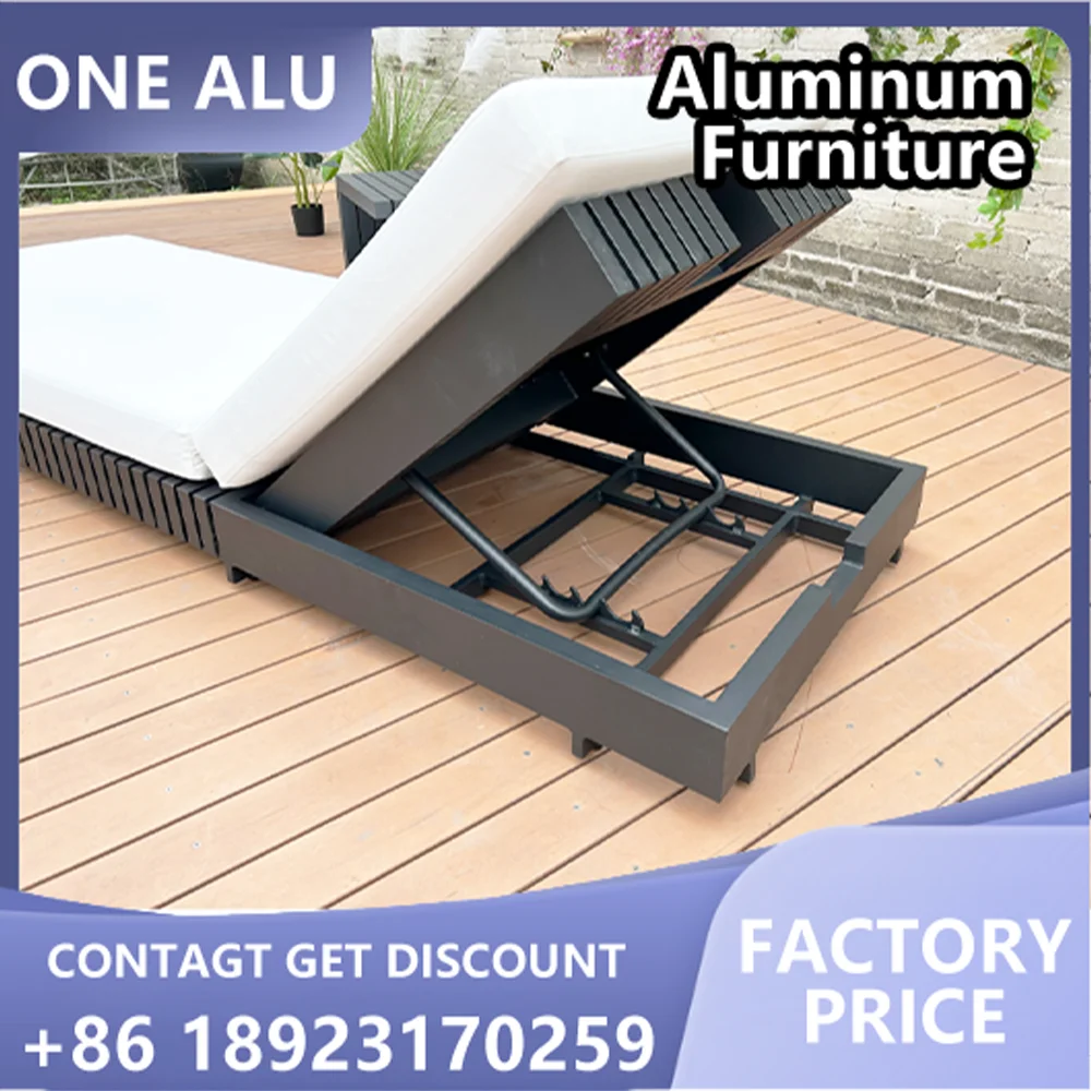 

Factory Supply Modern Garden Patio Furniture 9-Piece Aluminum Outdoor Dining Set With Ceramic-top and Extendable Dining Table