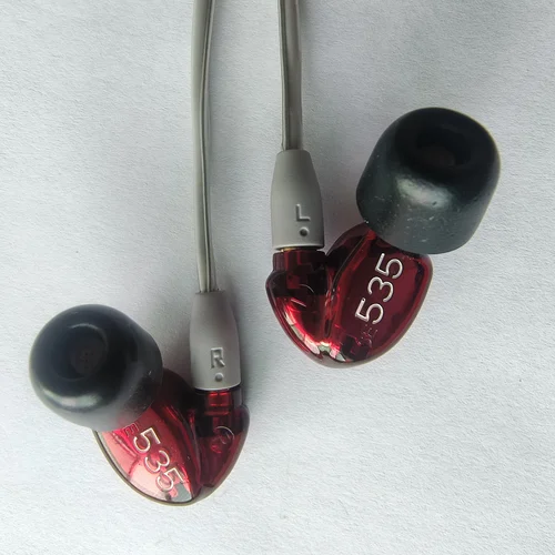Envío en 24 horas marca SE535 auricular desmontable auriculares estéreo de alta fidelidad SE 535 auriculares internos Cable separado con caja VS SE215