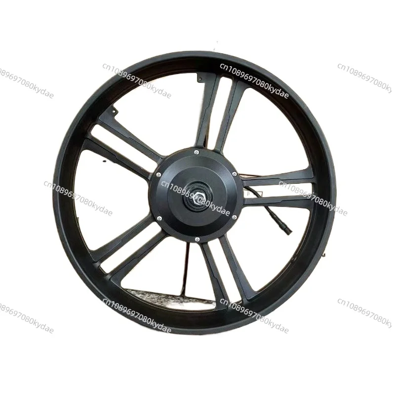 48V 750W 20 Inch Hub Motor for Electric Snow Bike, Hall Sensor Signal Integrated Wheel for Super73