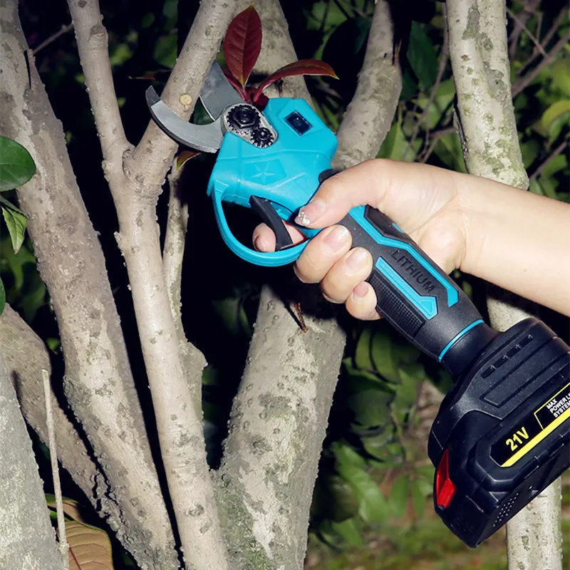 Cordless Electric Scissors Pruning Shears Garden Pruner Cutter Fruit Tree Power Tools For Makita 18V Battery