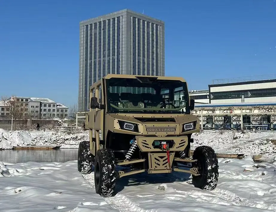 Alta qualidade 4X4 6 lugares UTV 1000cc alimentado com aquecimento 4WD eixo de acionamento e bloqueio diferencial equipado