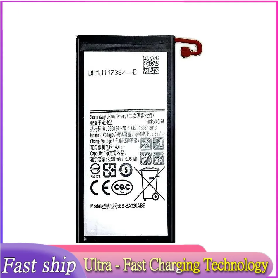 

EB-BA320ABE Long-Lasting Mobile Phone Battery 2350Mah For Samsung Galaxy A3 2017 A320 A320F SM-A320F