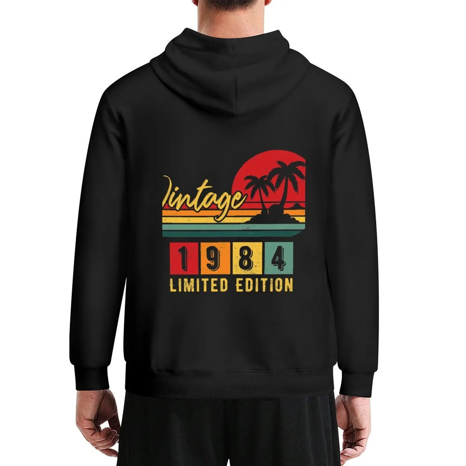 

Vintage 1984 - Limited Edition, Birthday Hoodie men's clothes men's autumn clothes men clothes for men hoodie