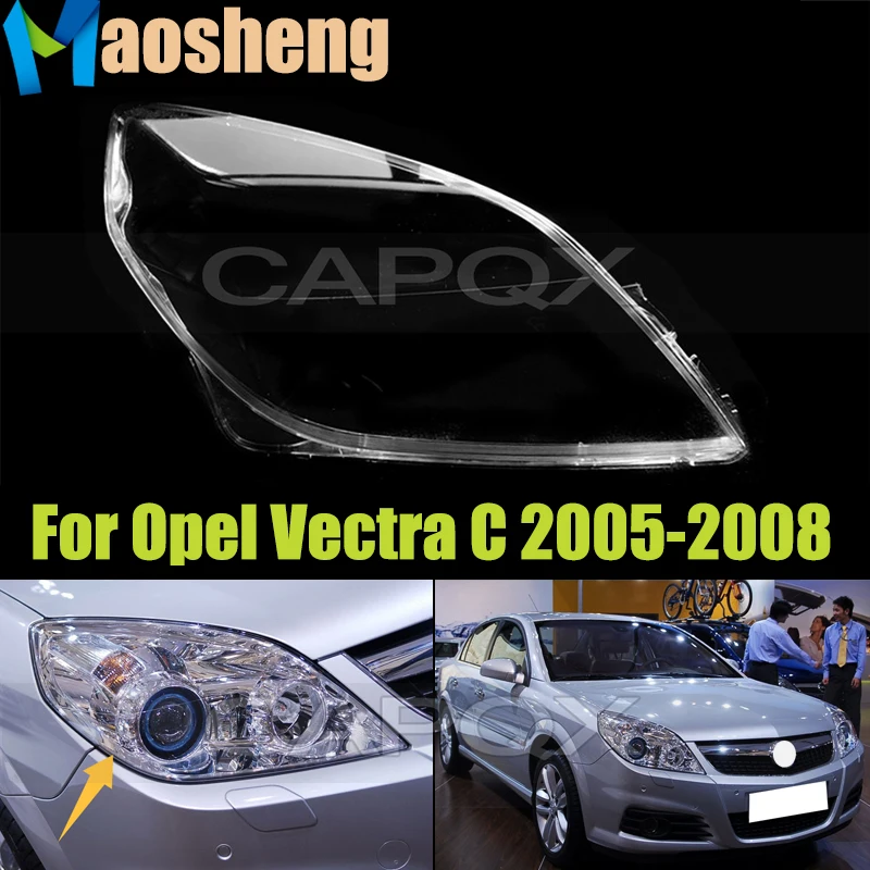 Scheinwerferabdeckung für Opel Vectra C 2005 2006 2007 2008 Frontscheinwerfer-Glasabdeckung Ersatz-Lampenschirm