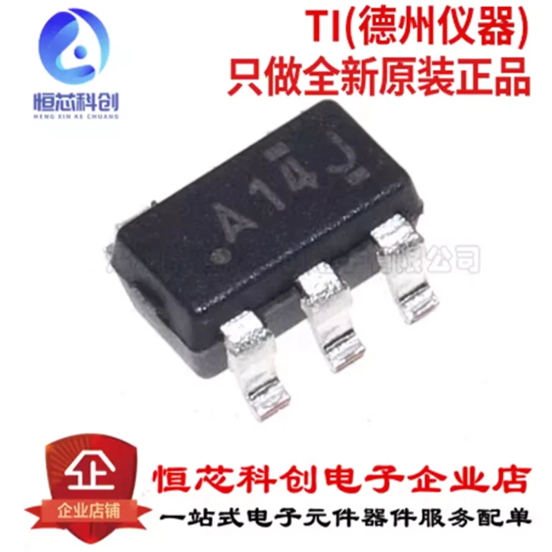 Original genuine SN74AHC1G14DBVR SOT-23-5 single channel Schmitt triggered inverter gate chip