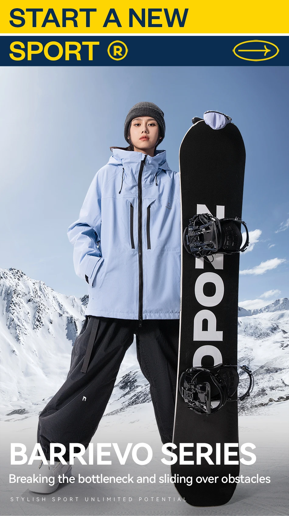COPOZZ Marke Winter 3L Männliche Ski Hosen Outdoor Sport Durchlässige Winddicht Wasserdichte Weibliche Schnee Hose Warme Ski Snowboard Hose – Detail 1