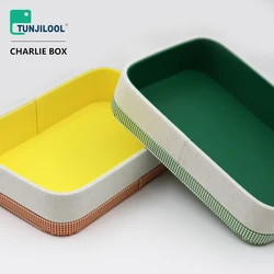 PU Leather Storage Tray Desktop Organizer For Jewelry Stationery Storage Box Cosmetics Brush Storage Holder Organizations