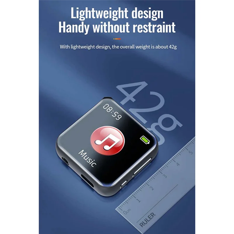 High Quality-MP3 Player With Color Screen Portable Audio Voice Sound Recorder E-Book FM Radio Alarm Clock Mp3 Module Music Playe