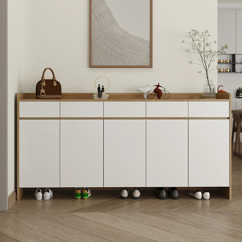Door cabinet entrance  foyer cabinet living room space-saving small apartment storage  custom shoe