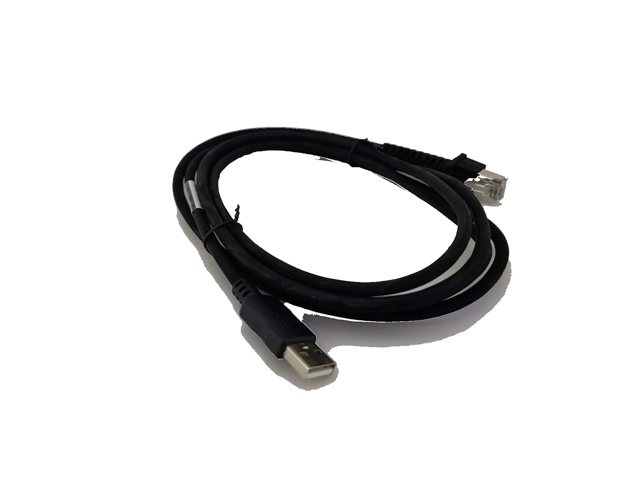 QuickScan QD2590 Pemindai Kode Batang Hitam Omniarah Berkabel Genggam 1D 2D Kabel USB Baca Kode Pos Termasuk