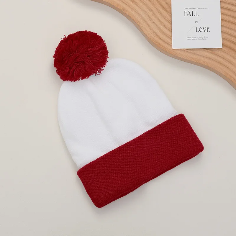Novelty knit hat set 11