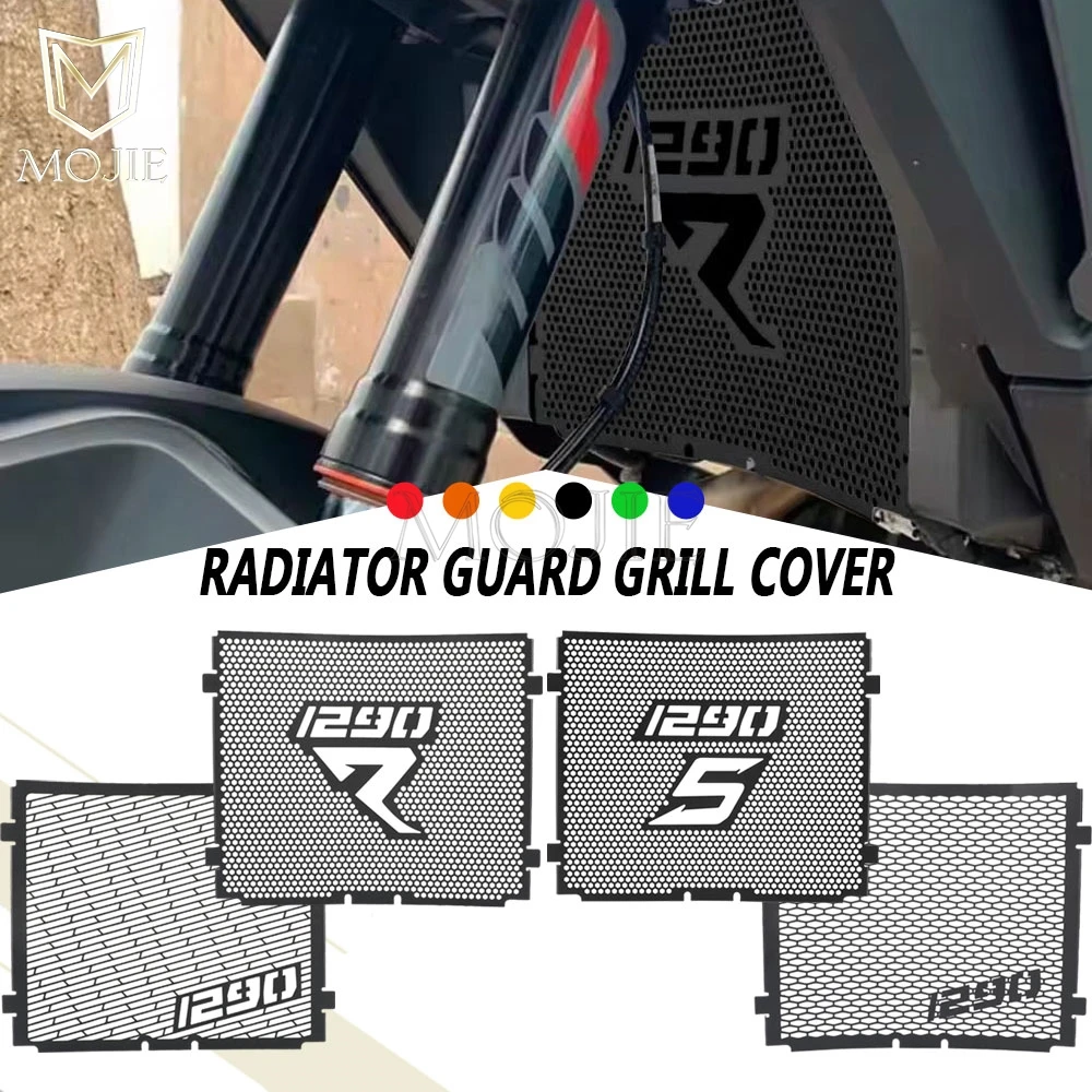 For 1290 Super Adventure S / R 2017 2018 2019 2020 Motorcycle Water Tank Radiator Grill Guards Oil Cooler Guard Protection Cover