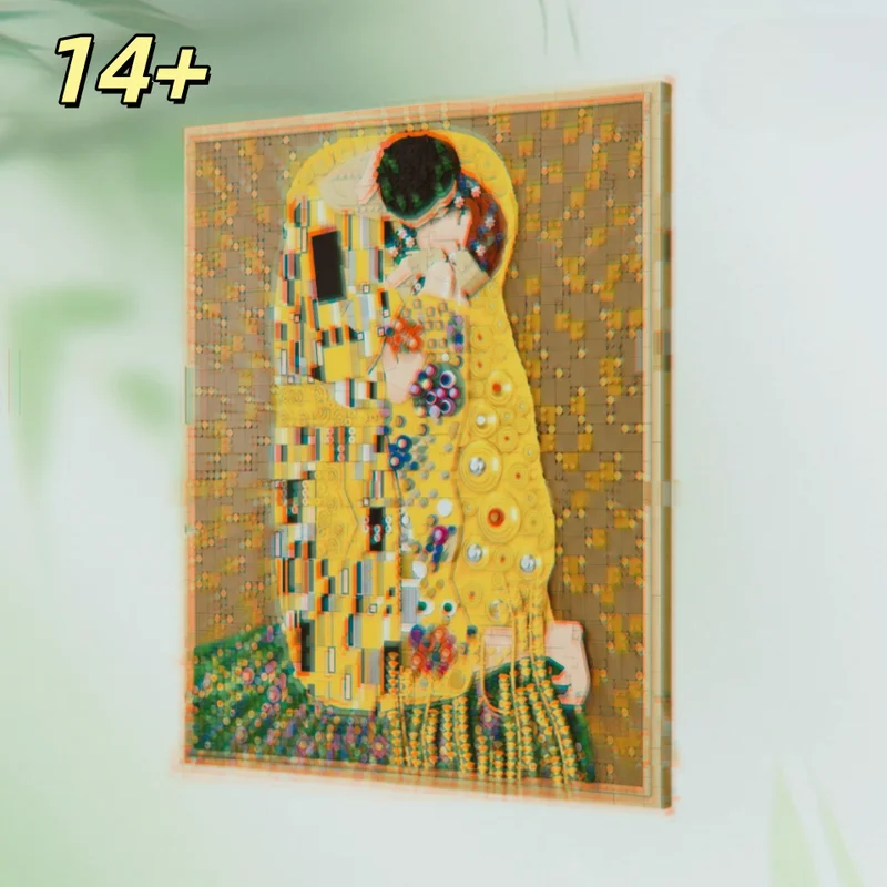 2026 New Famous Painting Model Building Blocks 4000pcs Home Decor 3D Collectible Creative DIY Art Bricks Toy Gift For Adults