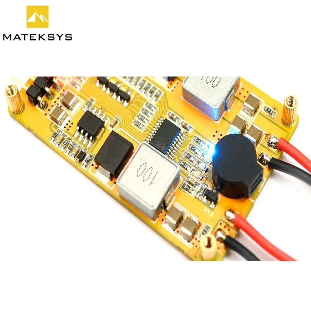 Matek System UBEC DUO 4A/5~12V & 4A/5V für RC Quadcopter RC Flugzeug RC Multicopter UBEC Power Modell