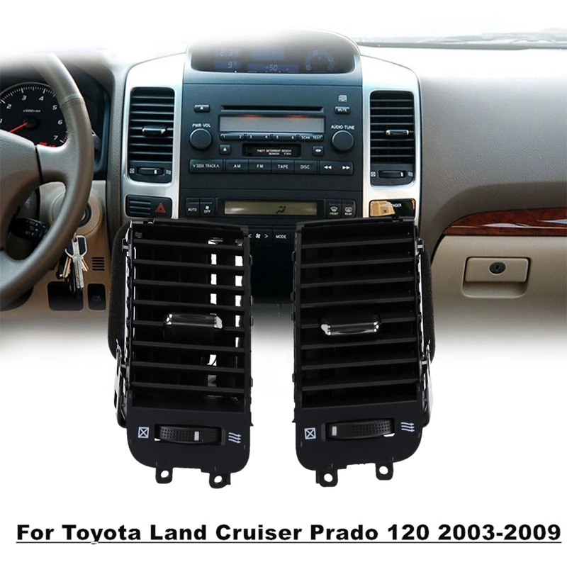 

Вентиляционные отверстия кондиционера для Toyota Land Cruiser Prado 120 2003-2009