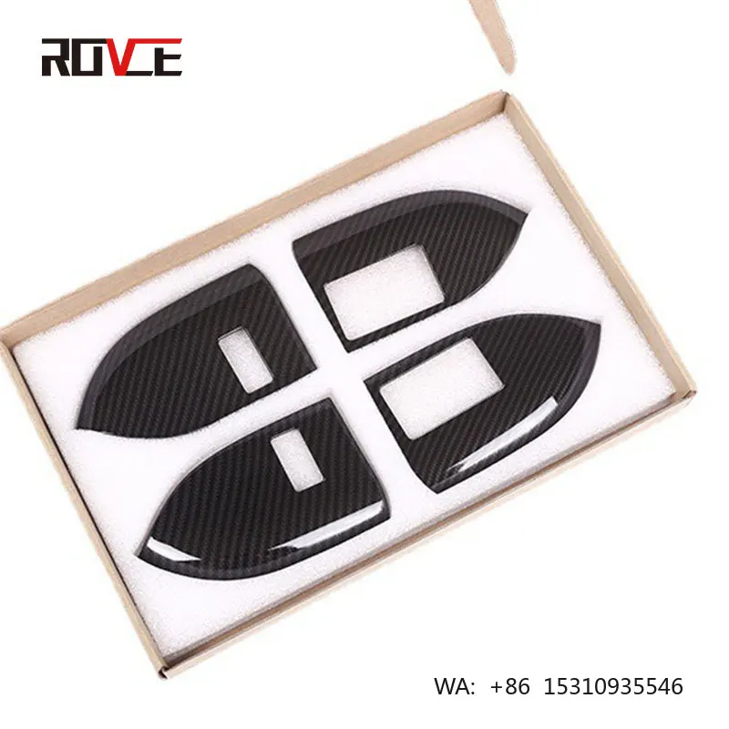 For Range Rover Sport Carbon Fiber Interior Trim  2014-2017 High Quality Car Accessories Interior Decoration