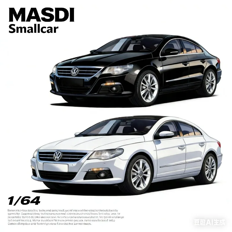 

Миниатюрная модель автомобиля Volkswagen CC 1:64 из литого сплава, игрушка-подарок для мальчиков на праздник, коллекционный предмет для взрослых, предмет декора.