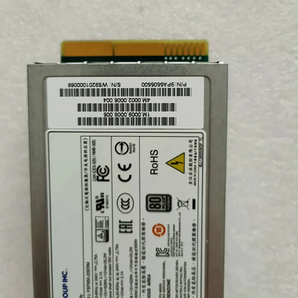 

PSR550-12A R4900 G2 G3 550 Вт Серверный блок питания