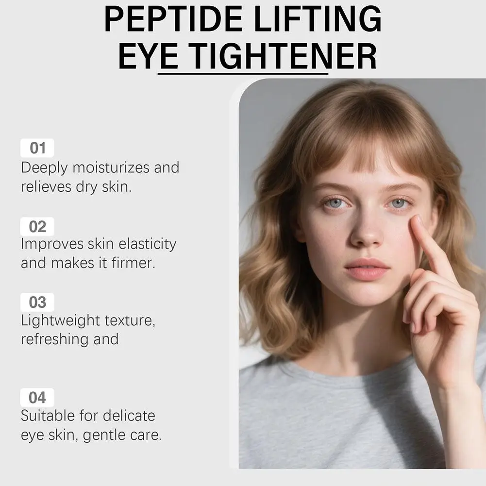 Crema para ojos reafirmante y iluminadora instantánea mejora las líneas finas alrededor de los ojos suaviza la piel y hidrata profundamente el cuidado de los ojos