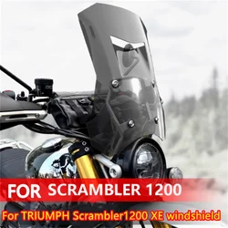 For TRIUMPH Triumph Scrambler 1200 XE 1200XE Front windshield modification accessories Individual windshield without bracket