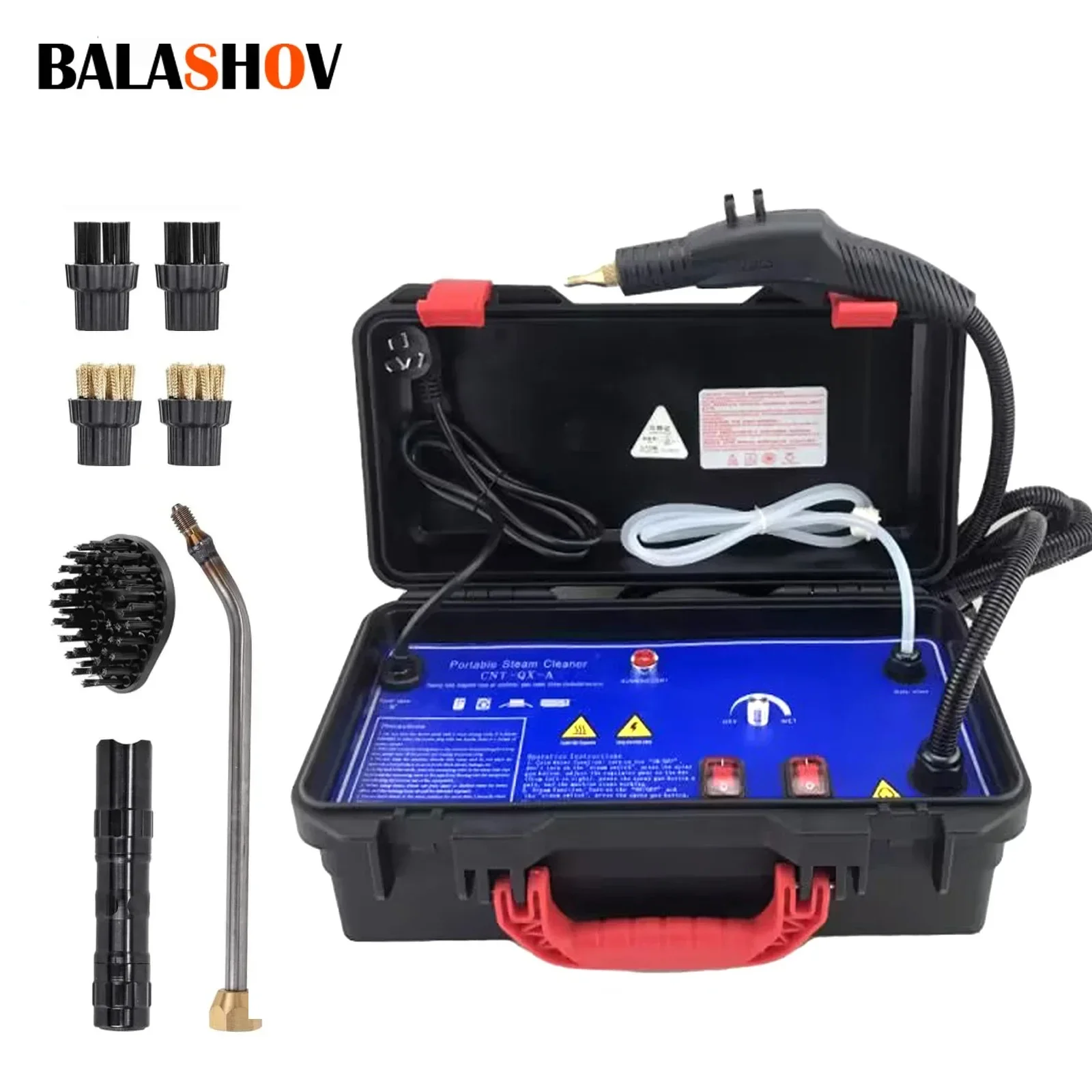 

Electric Steam Cleaner High Temperature And Pressure Sterilization Jet Washer Machine for Home Kitchen Hood Car Air Conditioner