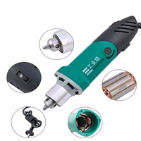 480W Electric Grinder Engraver Grinding Machine 6-Position Variable Speed Polishing Electric Drill Metalworking Woodworking Tool
