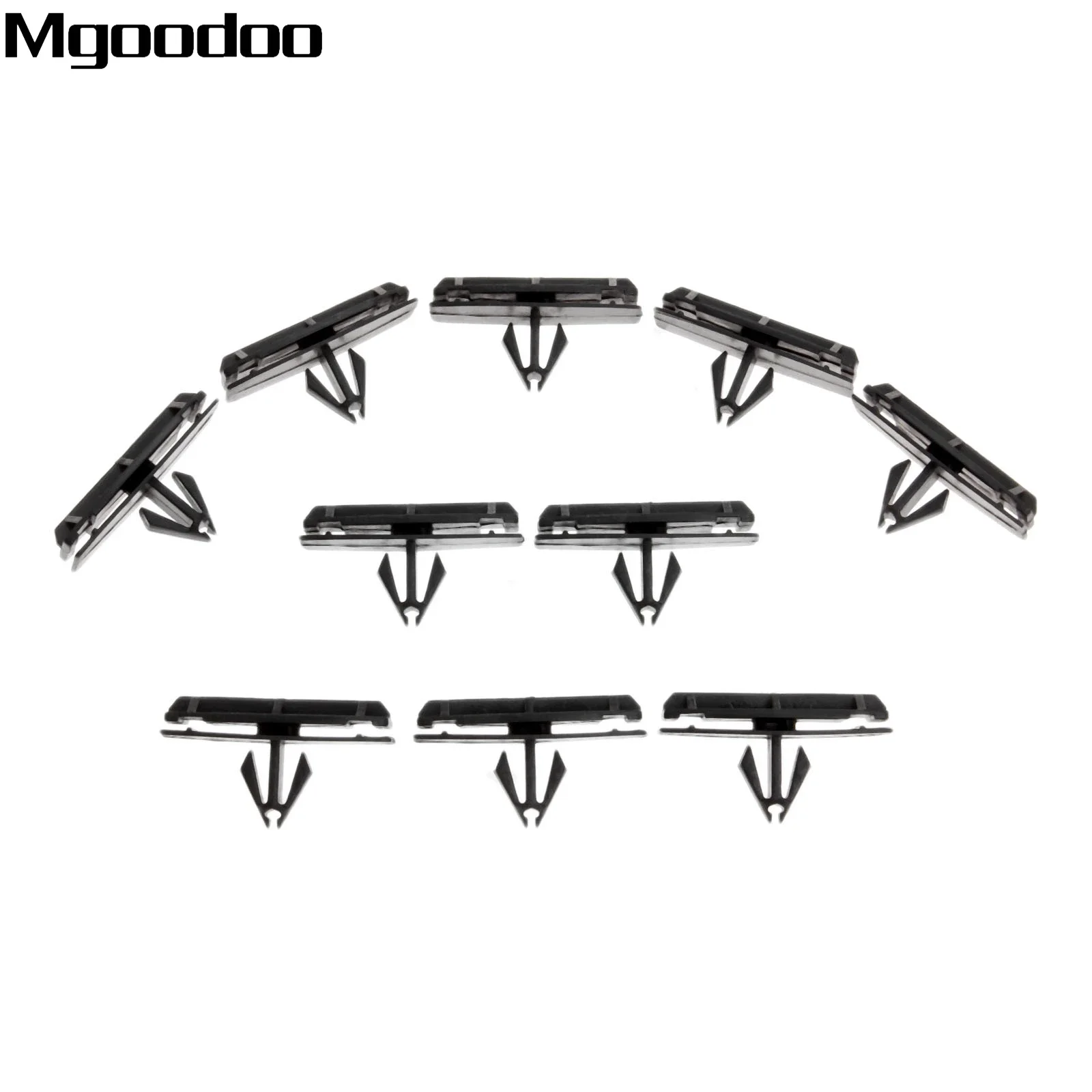 25pcs Fender Panel Flare Moulding Clips 68039280-AA For Jeep Wrangler JK 2007-2015 Nylon Fastener Clip Car Rivets Automobile