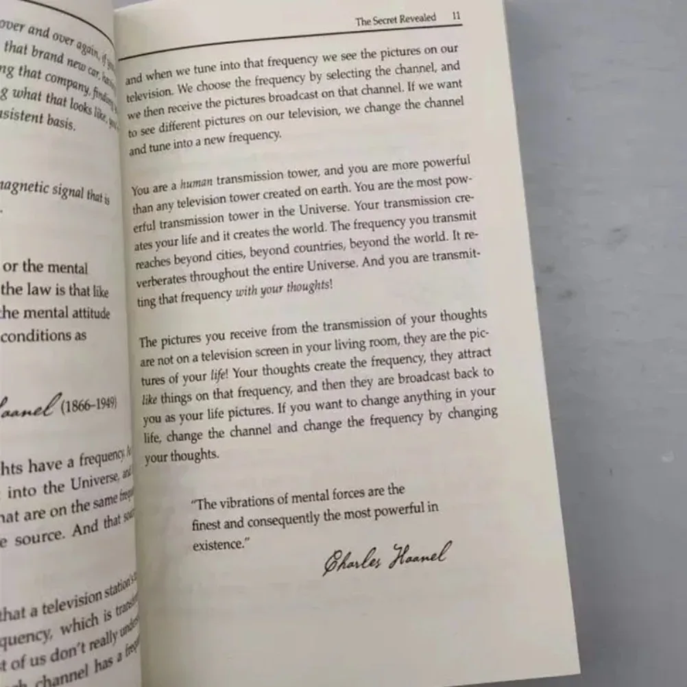 السر من تأليف روندا بيرن كتاب غلاف ورقي #5