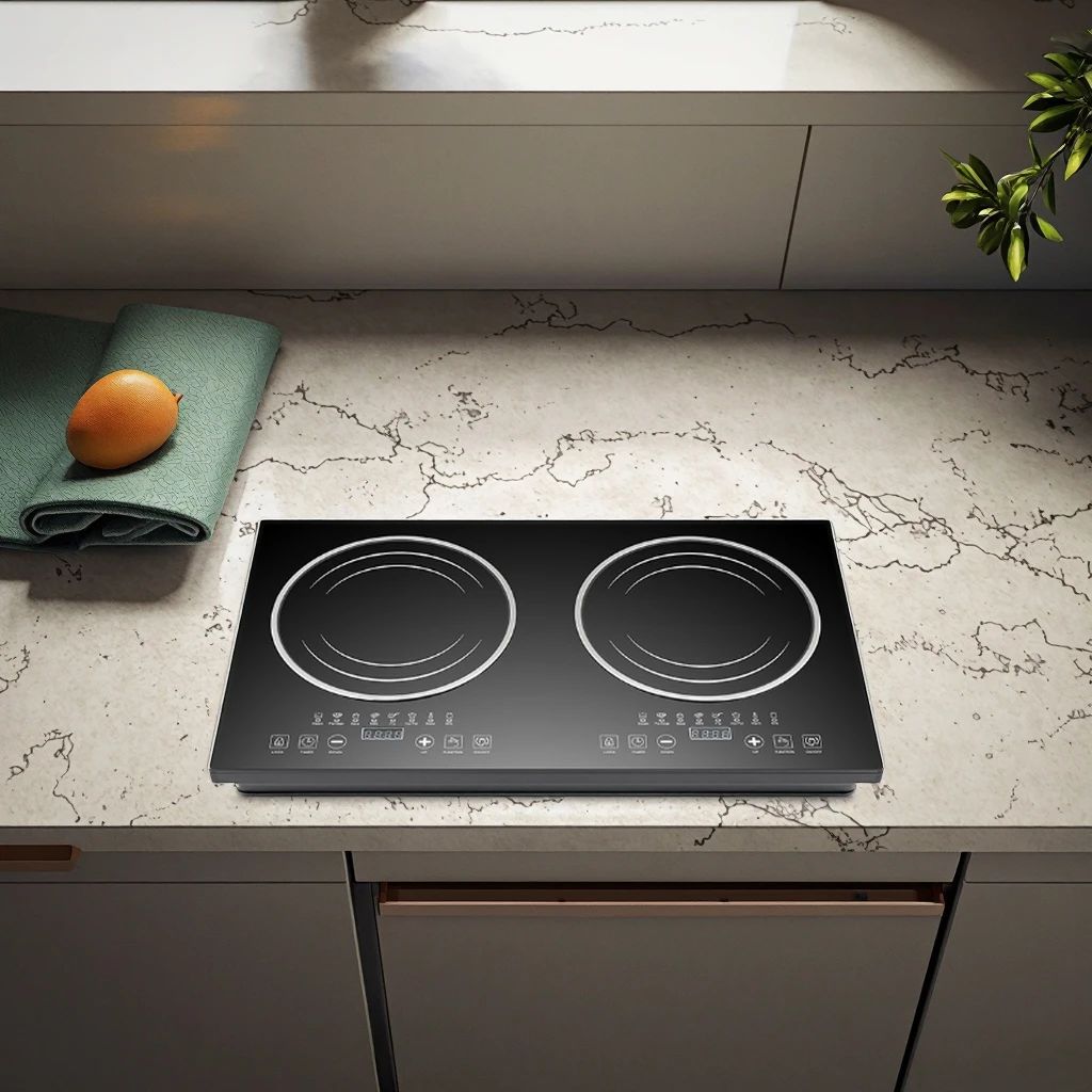 Electric Cooker High Power Kitchen Appliance 220-240v 3500W Double Burner Electric Hot Plate Induction Cooker