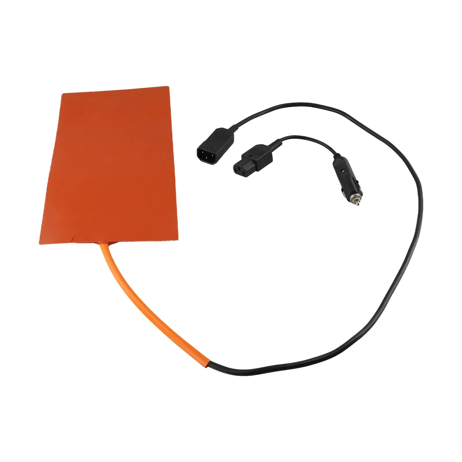 General 12V 100W Silicone Heating Pad Mat Heater Overheat Protection Multi-purpose Use For Pads Pizzas And Hot Food Delivery Bag