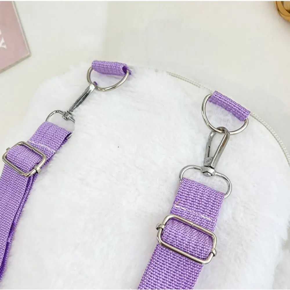 만화 유령 플러시 배낭 메신저 가방 대용량 인형 박제 플러시 가방 소녀 숄더 백 학교 가방 크로스 바디 백