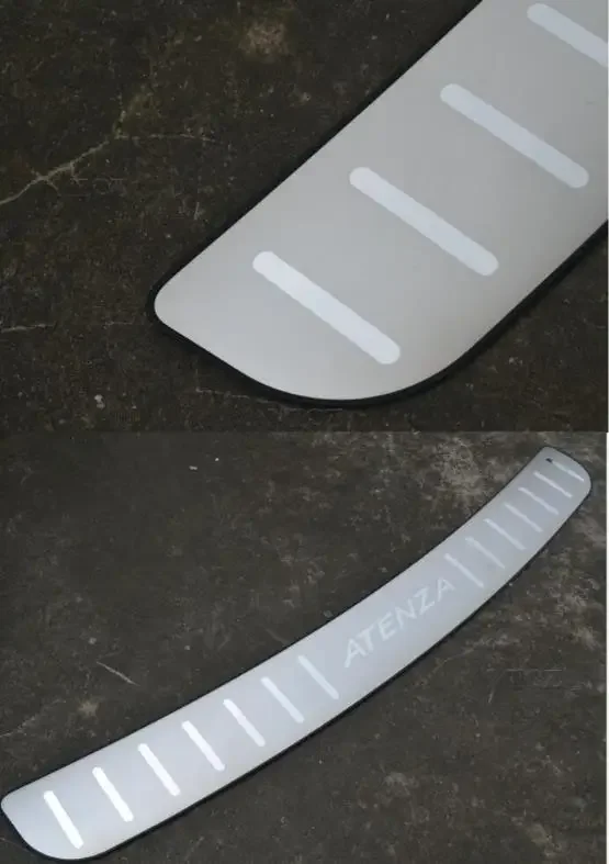 For Mazda 6 ATENZA High Quality Stainless Steel Rear Bumper Protector Sill 2014 2015 2016 2017
