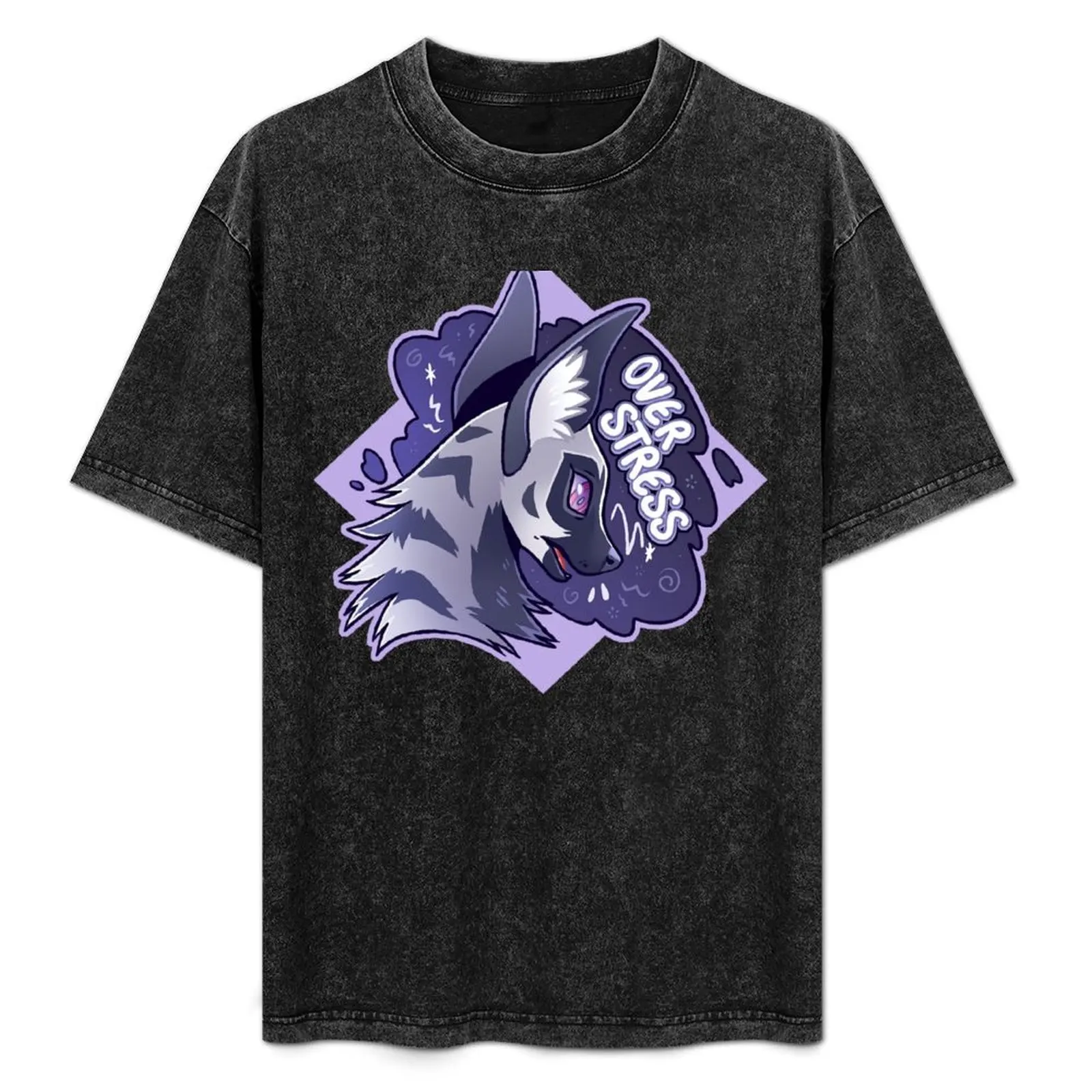 

Hyena - Overstress T-Shirt summer clothes anime shirt aesthetic clothes tee shirts for men