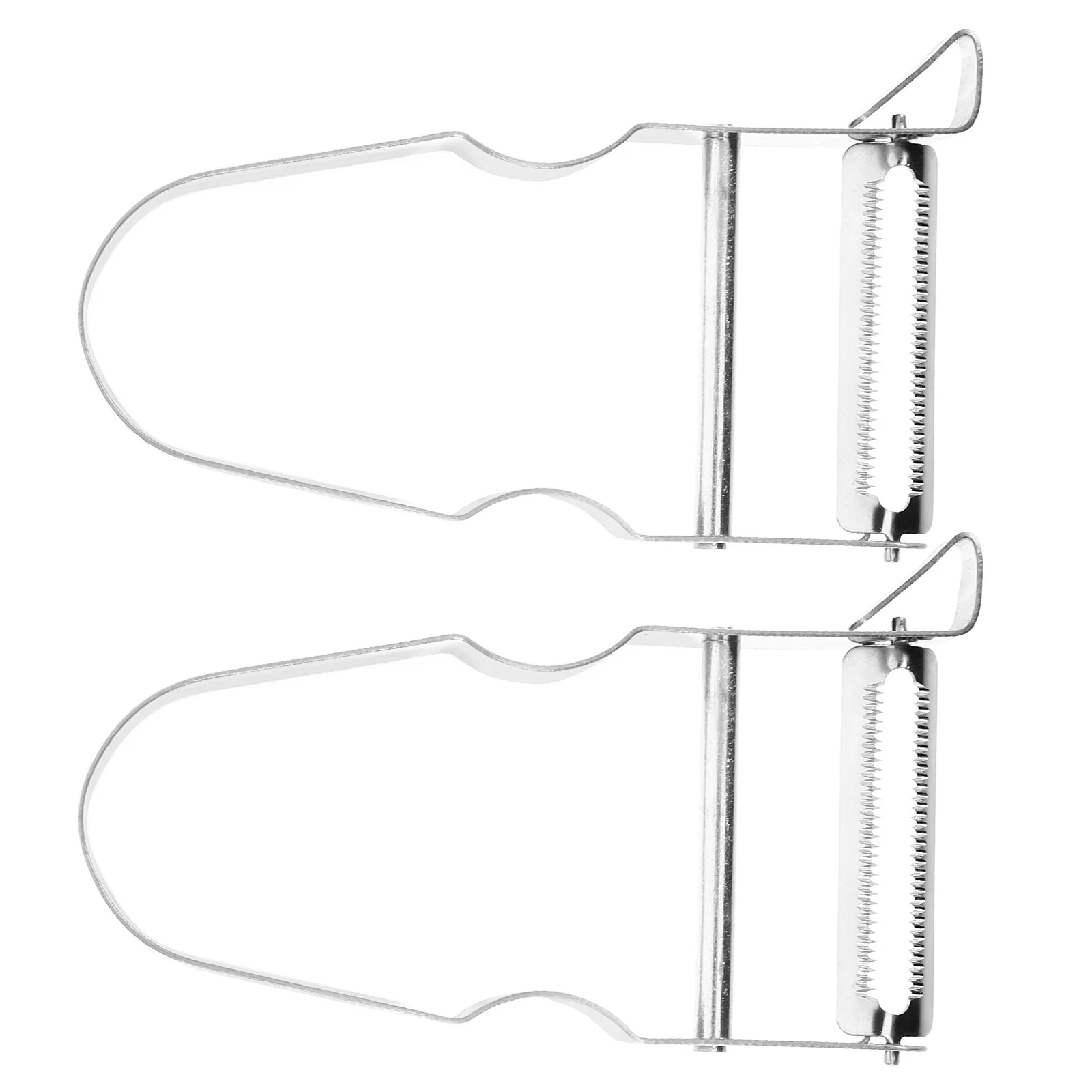 

2Pcs Stainless Steel Potato Peeler Kitchen Tool Vegetable Peeler for Carrot Cucumber Fruit Peeling Essential Kitchen Accessory