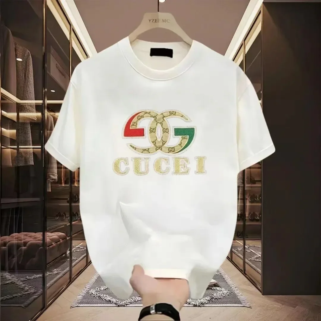 الثقيلة 280 جرام القطن تي شيرت رجالي قصيرة الأكمام الصيف الأمريكية العصرية العلامة التجارية الصيف جديد شارع العليا Harajuku الملابس موتو Gp