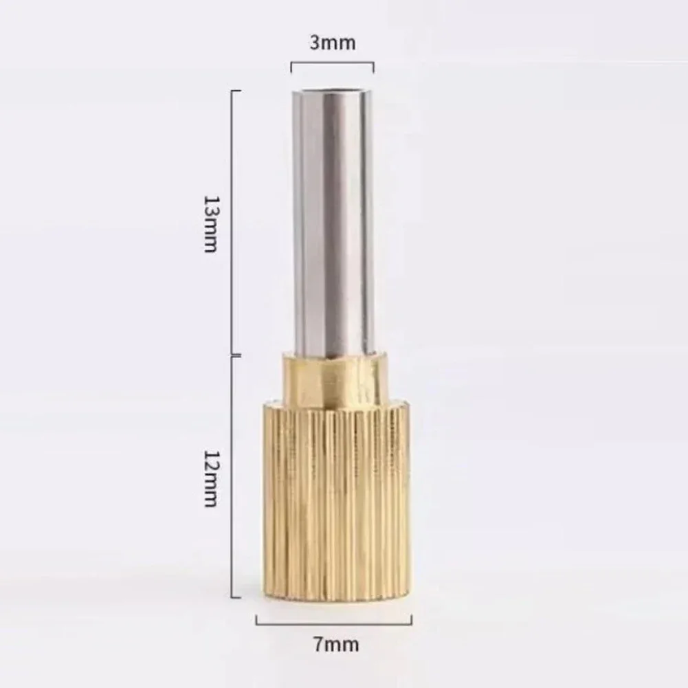 

DIY Projects Approx.25*7mm Caulking Tool Copper Nozzle Adjustable For Different Gaps Easy Installation Leak-proof Design