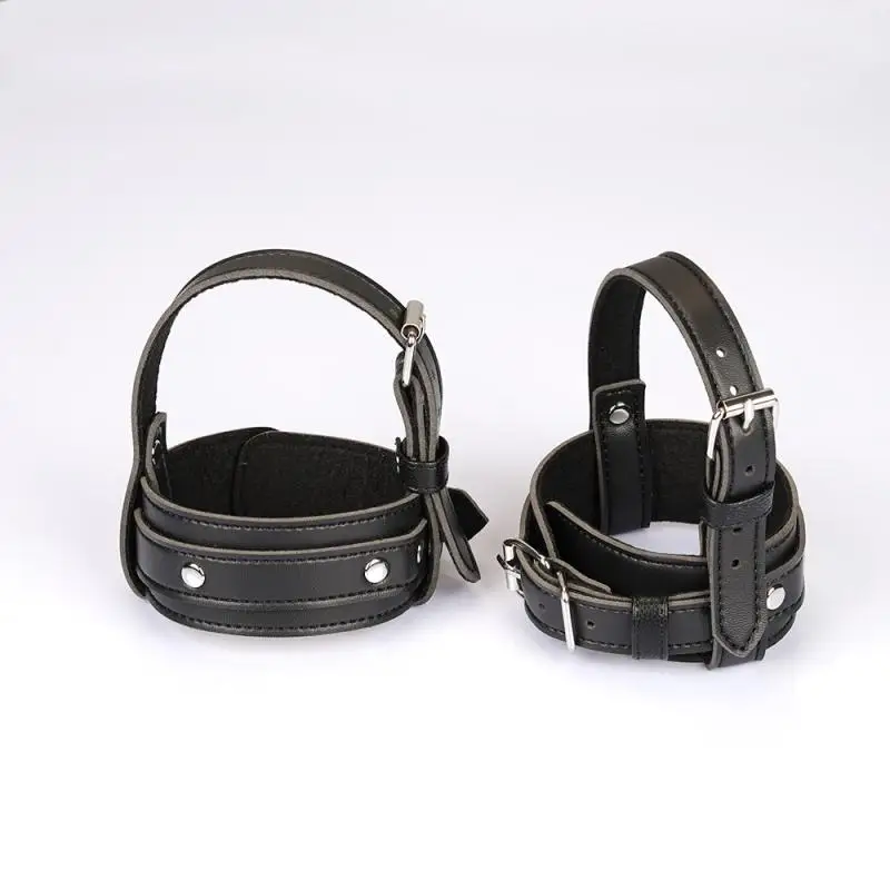 Hot Sale 1Pair Ankle Belt Black Ankle Safety Belt Chain And…