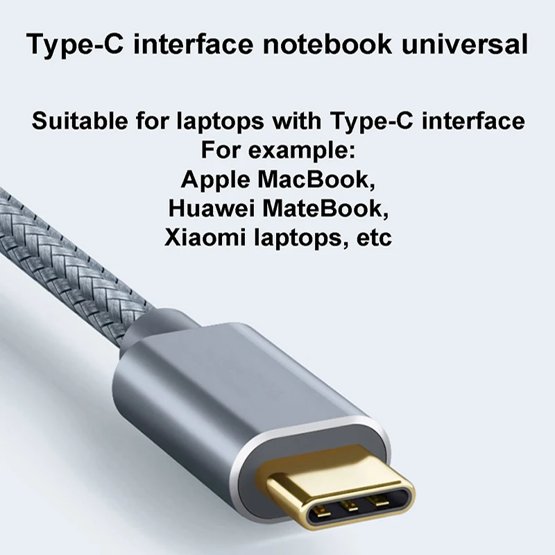 1PCS 0.5M/1M/2M Nylon Braided Computer Scanner Printer Cable Printer USB Type-C to USB B 2.0 High Speed For Epson HP Brother