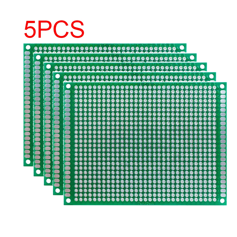 7x9cm Universal Leiterplatte Doppelseitige Prototyp FR-4 PCB Board 70*90mm