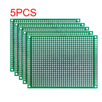 5PCS/Lot 70*90 Double Sided Tin Plated Universal Board Universal Printed Circuit Board Double Sided Prototype PCB Board FR-4 7*9