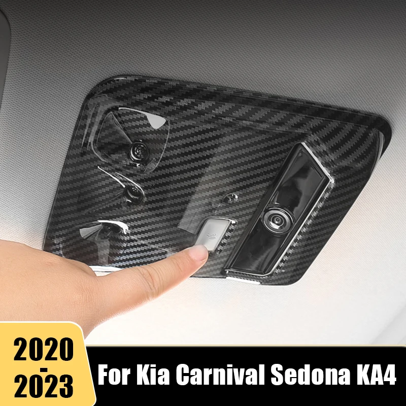 

ABS For Kia Carnival Sedona KA4 2020 2021 2022 2023 Car Second Row Front Reading Light Frame Trim Cover Car-Styling Accessories