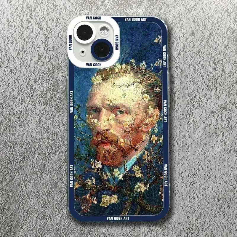 Van Gogh Oil Painting Phone Case For Xiaomi Poco X5 F5 X3 Pro Mi 13 Lite 5G 14 13T 12T 12X 12 Clear Shockproof Bumper Back Cover
