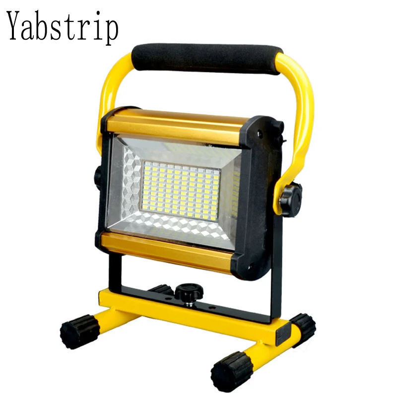 Lámpara de luz LED de trabajo, reflector de iluminación portátil con batería recargable 18650, para camping, caza, werklamp