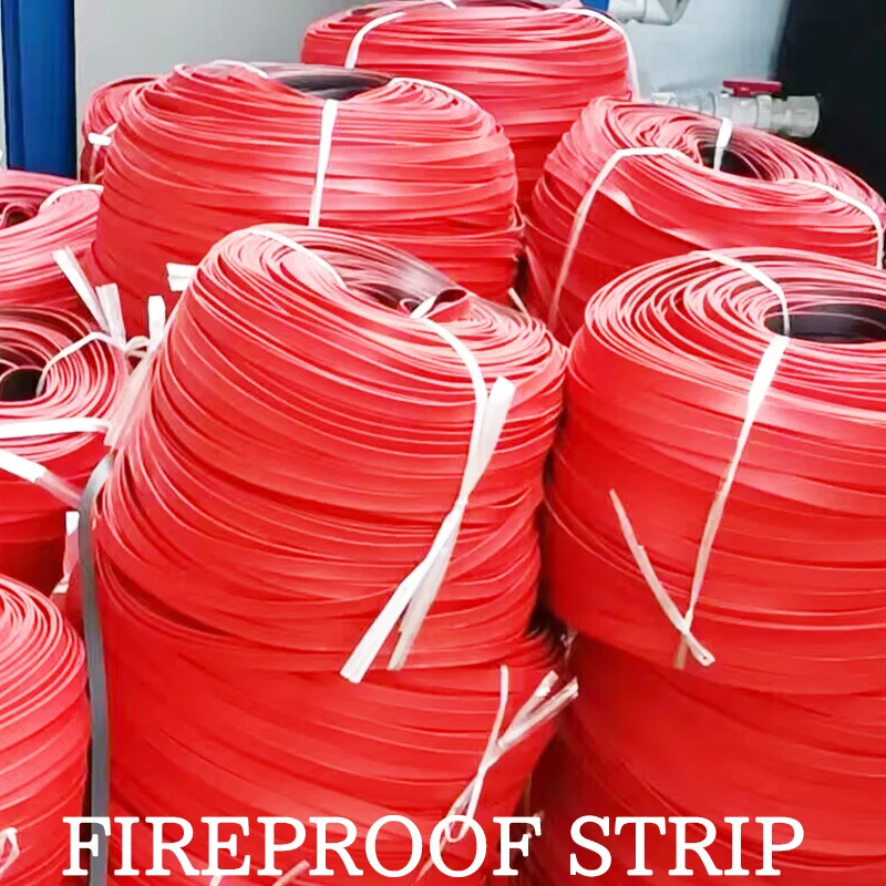 

Fireproof and flame-retardant sealing strip, heat-resistant expansion and smoke proof self-adhesive adhesive strip.10 meter pric