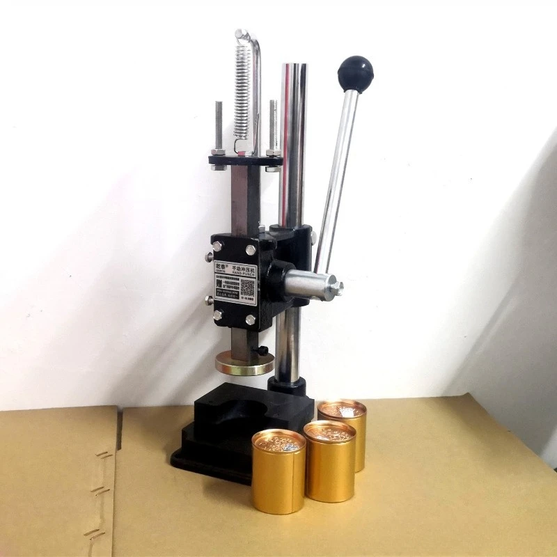 Capping Machine Packaging Equipment Small Manual Tea Can Capper, Aluminum Can Sealer, Mini Packaging Can Sealing Buckle Tool