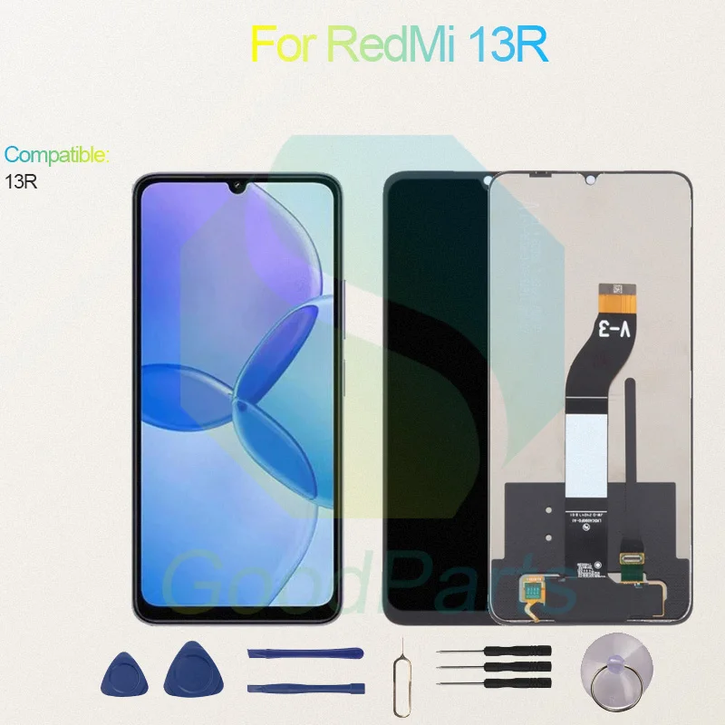 Test Before Ship For RedMi 13R Display Touch Screen Digitizer Panel Assembly Lcd Screen RedMi 13R 13R Screen Display