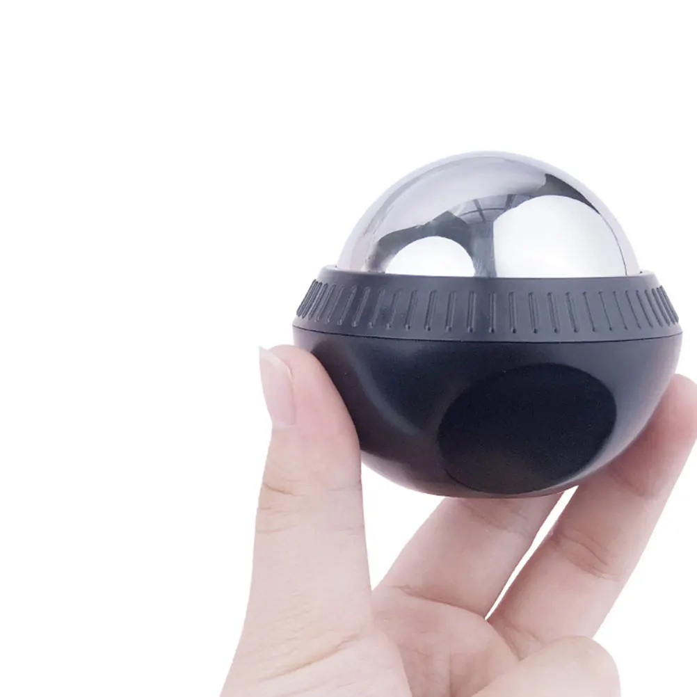 Bola de masaje refrigerada de acero inoxidable 304 Gel ABS cuerpo relajación pie rodillo portátil Fitness frío Manual alivio muscular deportes