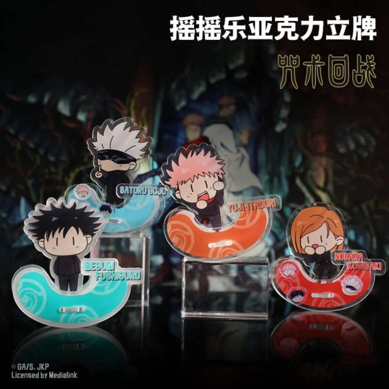 

Лидер продаж, оригинальные заклинания, художественная битва, акриловая серия, вращающиеся настольные украшения, аниме, коллекция периферийных устройств, игрушки, подарки