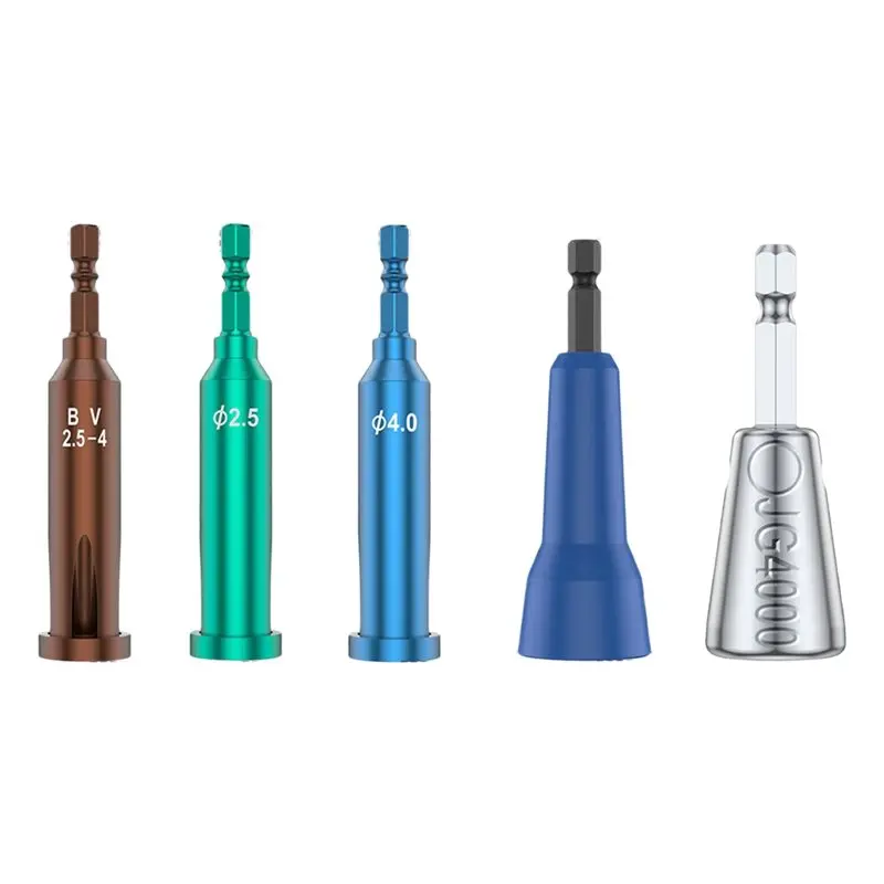 

Y50A-Electric Wire Stripping Tool 5-Pack-Fast, Heat Resistant, Easy To Use Wire Twister Tool